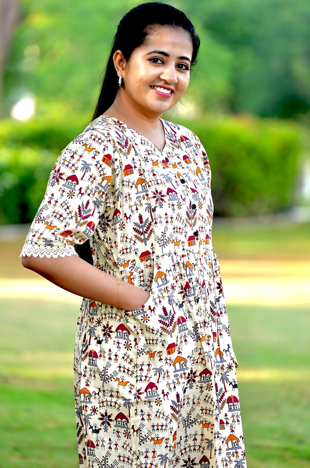 Boho Bloom Rajasthani Top 